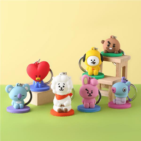 BT21 Basic 立體造型一卡通 全7種 分別販售 BT21 Basic 立體造型一卡通 全7種 分別販售