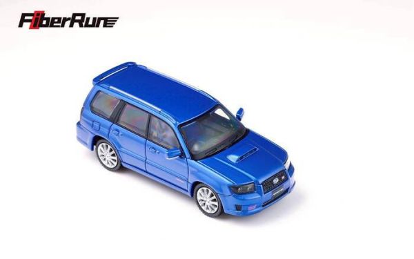 Fiberrun 1/64 速霸陸 SUBARU Forester SG9 藍色 Fiberrun 1/64 速霸陸 SUBARU Forester SG9 藍色