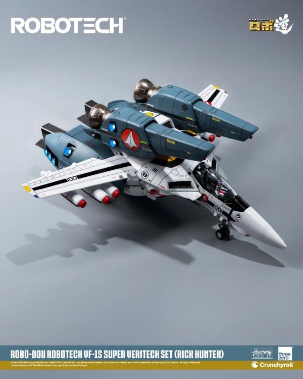 (預購) threezero ROBO-DOU 超時空要塞 VF-1S 變形戰鬥機超級裝甲套裝 RICK HUNTER 20.3cm 3Z03076W0 20260614 threezero ROBO-DOU 超時空要塞 VF-1S 變形戰鬥機超級裝甲套裝 RICK HUNTER 20.3cm 3Z03076W0