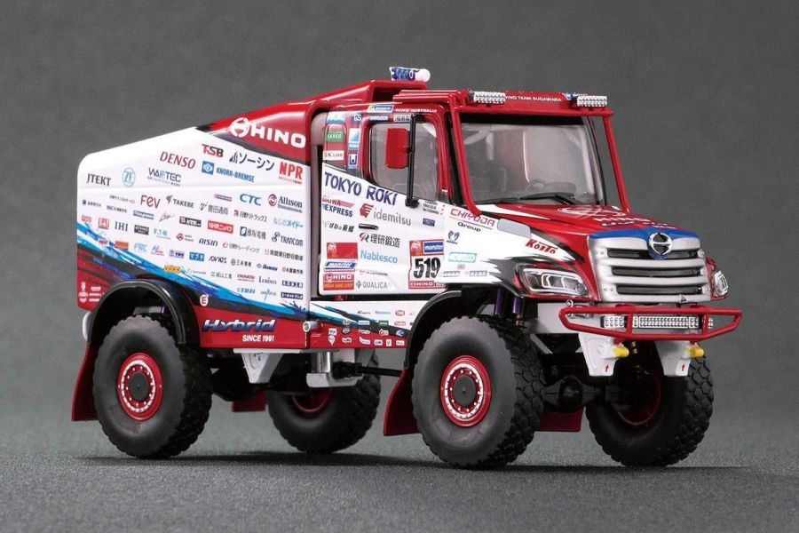 (預購) PLATZ 1/43 SP-196 HINO 600系列 混合動力賽車 2023達卡拉力賽 20260625 PLATZ 1/43 SP-196 HINO 600系列 混合動力賽車 2023達卡拉力賽