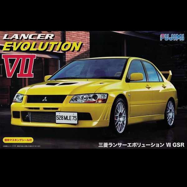1/24 三菱 LANCER Evolution VII GSR FUJIMI ID179 富士美 組裝模型   EVO鯊 FUJIMI,1/24,ID,三菱,MITSUBISHI,LANCER,EVOLUTION,EVO,GSR,