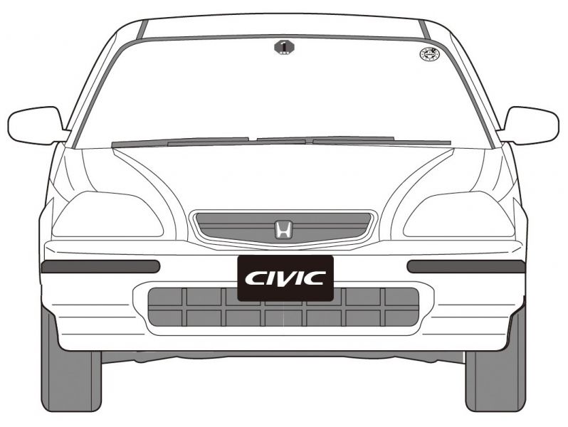 1/24 HONDA Miracle CIVIC SiR EK4 1996 FUJIMI 富士美 ID184 組裝模型 047027 FUJIMI,1/24,RS,BMW,325i,VW,GOLF,GTI,三菱,STARION,1985,SUBARU,IMPREZA,WRX,