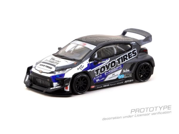 TARMAC WORKS 1/64 Pandem 豐田 Toyota GR Yaris TOYO TIRES 東洋暴力鴨 TARMAC WORKS 1/64 Pandem 豐田 Toyota GR Yaris TOYO TIRES 東洋暴力鴨