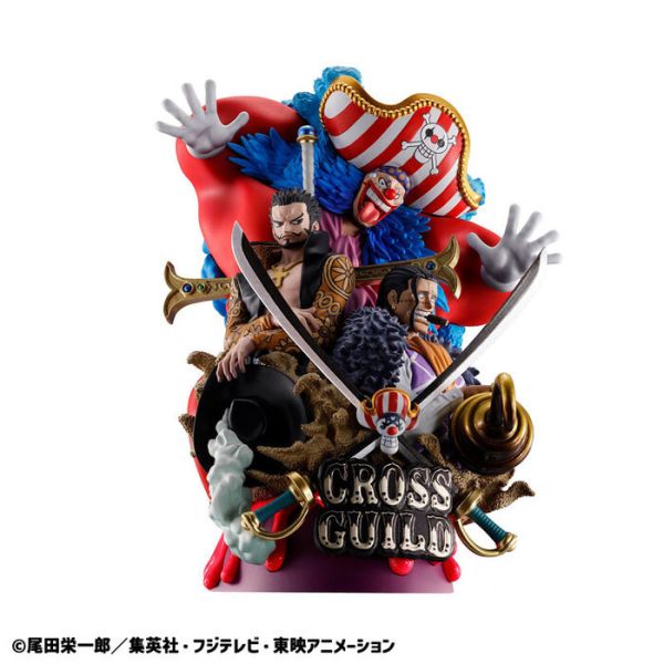 MegaHouse PETITRAMA DX 航海王 LOGBOX RE BIRTH 03 Cross公會 PVC完成品 MegaHouse PETITRAMA DX 航海王 LOGBOX RE BIRTH 03 Cross公會 PVC完成品