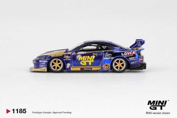 (預購) MINIGT 1/64 日產 Nissan LB-Super Silhouette S15 SILVIA #555 Team MINI GT Liberty Walk 2025 Formula Drift Halloween Special RHD MGT01185-R 20260115 MINIGT 1/64 日產 Nissan LB-Super Silhouette S15 SILVIA #555 Team MINI GT Liberty Walk 2025 Formula Drift Halloween Special RHD MGT01185-R