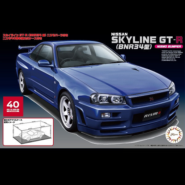 1/24 Nissan Skyline R34 GTR Nismo 附 NISMO 40周年透明展示盒 FUJIMI ID1003 富士美 組裝模型 FUJIMI,1/24,RS,BMW,325i,VW,GOLF,GTI,三菱,STARION,1985,SUBARU,IMPREZA,WRX,HONDA,CR-Z
