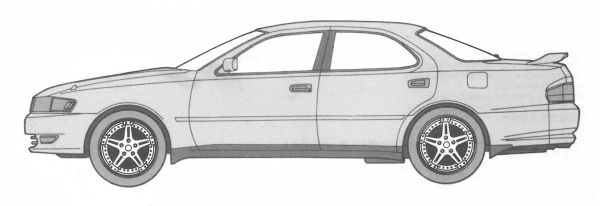 1/24 TOYOTA CHASER TOURER S FUJIMI ID305 富士美 組裝模型 FUJIMI,1/24,RS,Ford,GT40,1966,Nissan,S15,Silvia,HONDA,Cyber,CR-X,Si, NISSAN,R32,SKYLINE,GT-R,