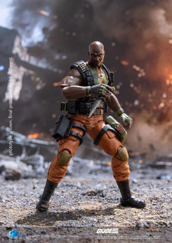 (預購) Hiya Toys E.M.S. 1/18 特種部隊 路霸 11cm EMG0159 可動完成品 20260222 Hiya Toys E.M.S. 1/18 特種部隊 路霸 11cm EMG0159 可動完成品