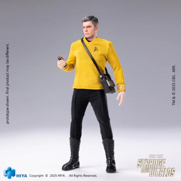 Hiya Toys 極致迷你系列 1/12 16C​​M 星際爭霸戰 奇異新世界 派克 可動完成品 ESS0157 Hiya Toys 極致迷你系列 1/12 16C​​M 星際爭霸戰 奇異新世界 派克 可動完成品 ESS0157