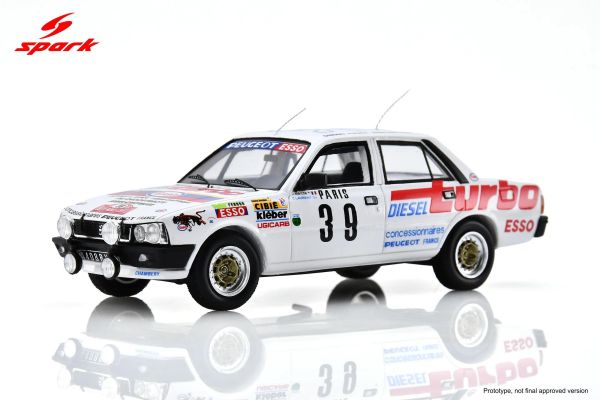 (預購) SPARK 1/43 寶獅 Peugeot 505 Turbo Diesel No.39 Monte Carlo Rally 1981 S2618 20260924 SPARK 1/43 寶獅 Peugeot 505 Turbo Diesel No.39 Monte Carlo Rally 1981 S2618
