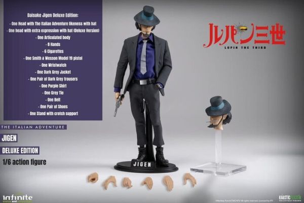 [標準版] [豪華版] Infinite 1/6 魯邦三世 義大利遊戲 次元大介 可動完成品 分別販售 [標準版] [豪華版] Infinite 1/6 魯邦三世 義大利遊戲 次元大介 可動完成品 分別販售