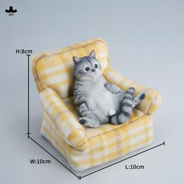 (預購) JXK Studio JXK350 動物公仔 暖格沙發喵 A 20260423 JXK Studio JXK350 動物公仔 暖格沙發喵 A