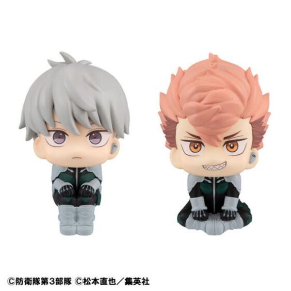 [特典版] Megahouse LOOK UP 怪獸8號 市川雷諾 / 古橋伊春 套組 PVC完成品 [特典版] Megahouse LOOK UP 怪獸8號 市川雷諾 / 古橋伊春 套組 PVC完成品