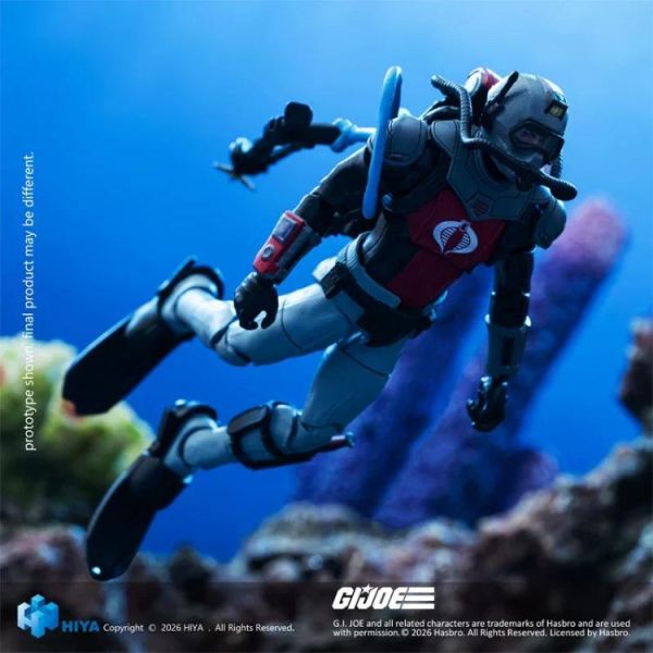 (預購) Hiya Toys E.M.S. 1/18 特種部隊 Cobra Eel 10.5cm EMG0458 可動完成品 20260322 Hiya Toys E.M.S. 1/18 特種部隊 Cobra Eel 10.5cm EMG0458 可動完成品