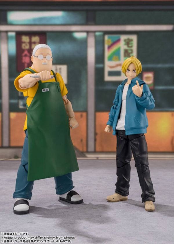 BANDAI S.H.Figuarts SHF 坂本日常 朝倉新 可動完成品 BANDAI S.H.Figuarts SHF 坂本日常 朝倉新 可動完成品