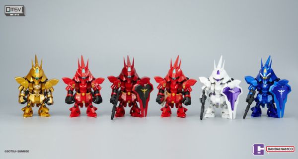 BANDAI 盲盒 QMSV 迷你沙薩比鋼彈 全6+2隱藏款 一中盒隨機8入販售 BANDAI 盲盒 QMSV 迷你沙薩比鋼彈 全6+2隱藏款 一中盒隨機8入販售
