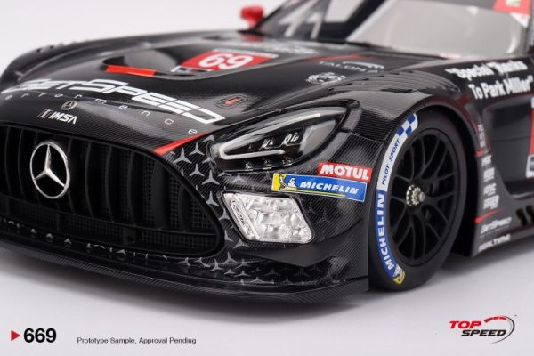 (預購) TOP SPEED 1/18 賓士 Mercedes-AMG GT3 EVO #69 GetSpeed 2025 IMSA Daytona 24 Hrs TS0669 20251121 TOP SPEED 1/18 賓士 Mercedes-AMG GT3 EVO #69 GetSpeed 2025 IMSA Daytona 24 Hrs TS0669