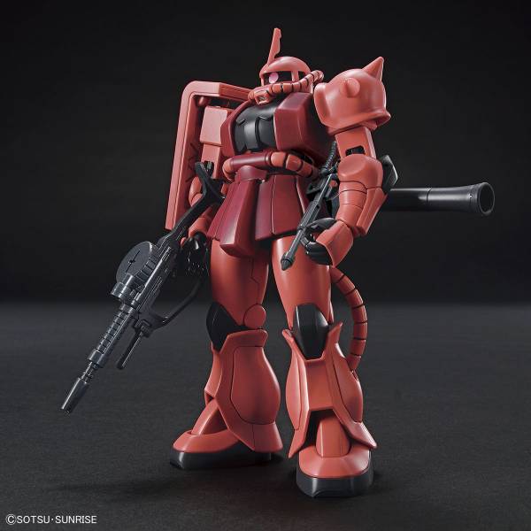 BANDAI 1/144 HGUC 234 夏亞專用薩克 新生式樣 機動戰士鋼彈 一年戰爭 組裝模型 BANDAI,HGUC,1/144,MS-06S,夏亞專用薩克II,機動戰士鋼彈