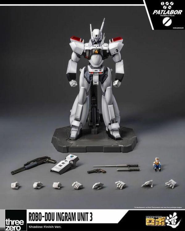 (預購) threezero ROBO-DOU 機動警察 英格倫3號機 明暗塗裝版 23cm 3Z10966W0 20260825 threezero ROBO-DOU 機動警察 英格倫3號機 明暗塗裝版 23cm 3Z10966W0