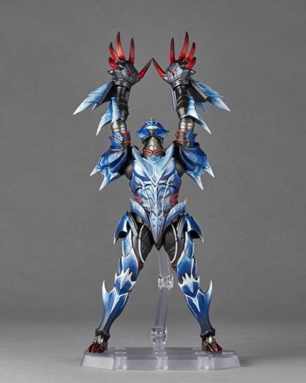 (預購) [再販] KAIYODO 海洋堂 Revoltech 驚奇山口式 魔物獵人 崛起:破曉 冰狼龍裝備 可動完成品 NR027 20260510 [再販] KAIYODO 海洋堂 Revoltech 驚奇山口式 魔物獵人 崛起:破曉 冰狼龍裝備 可動完成品 NR027