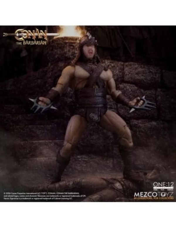 (預購) MEZCO TOYZ One:12 Collective 王者之劍 柯南 角鬥士版 約16cm 可動完成品 20260611 MEZCO TOYZ One:12 Collective 王者之劍 柯南 角鬥士版 約16cm 可動完成品