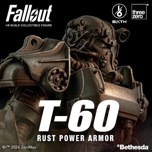 (預購) threezero 1/6 異塵餘生 T-60 鏽蝕動力裝甲 36.8cm 3Z10052W0 完成品 20260914 threezero 1/6 異塵餘生 T-60 鏽蝕動力裝甲 36.8cm 3Z10052W0 完成品