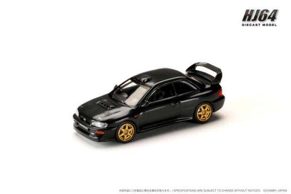 Hobby JAPAN 1/64 速霸陸 SUBARU IMPREZA 22B STi Version (GC8) Rally Base Car CARBON BLACK 碳纖黑 HJ647041BK Hobby JAPAN 1/64 速霸陸 SUBARU IMPREZA 22B STi Version (GC8) Rally Base Car CARBON BLACK 碳纖黑 HJ647041BK