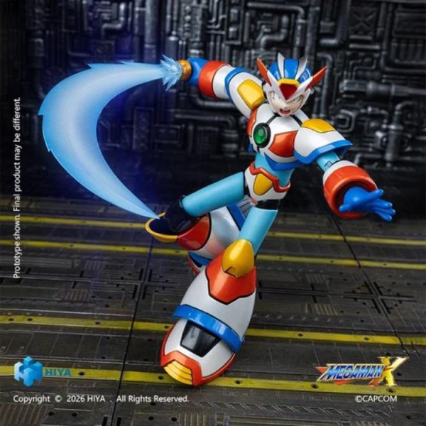(預購) Hiya Toys E.B.S. 15cm 洛克人X 艾克斯 第三裝甲ver. 可動完成品 EBM0385 20260924 Hiya Toys E.B.S. 15cm 洛克人X 艾克斯 第三裝甲ver. 可動完成品 EBM0385