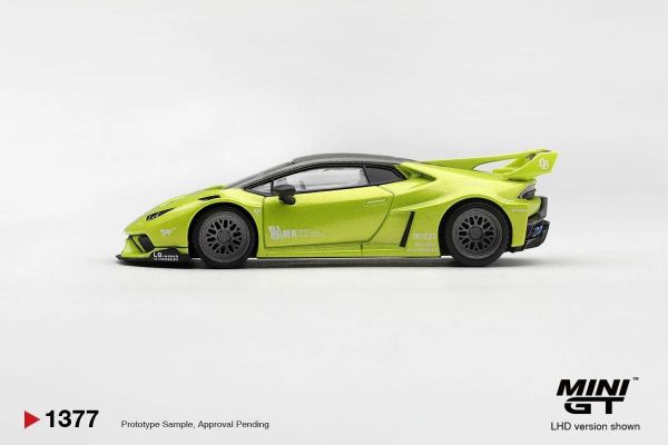 (預購) MINIGT 1/64 藍寶堅尼 Lamborghini Huracán LBWORKS Lime Metallic LHD MGT01377-L 20260924 MINIGT 1/64 藍寶堅尼 Lamborghini Huracán LBWORKS Lime Metallic LHD MGT01377-L