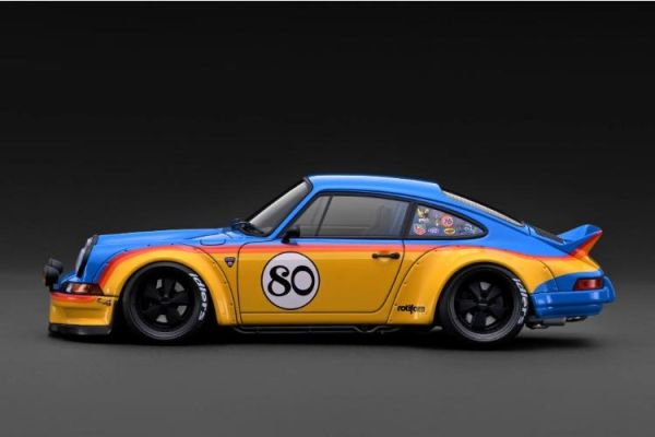 (預購) ignition model 1/18 保時捷 RWB Backdate Yellow / Blue IG3877 20260305 ignition model 1/18 保時捷 RWB Backdate Yellow / Blue IG3877