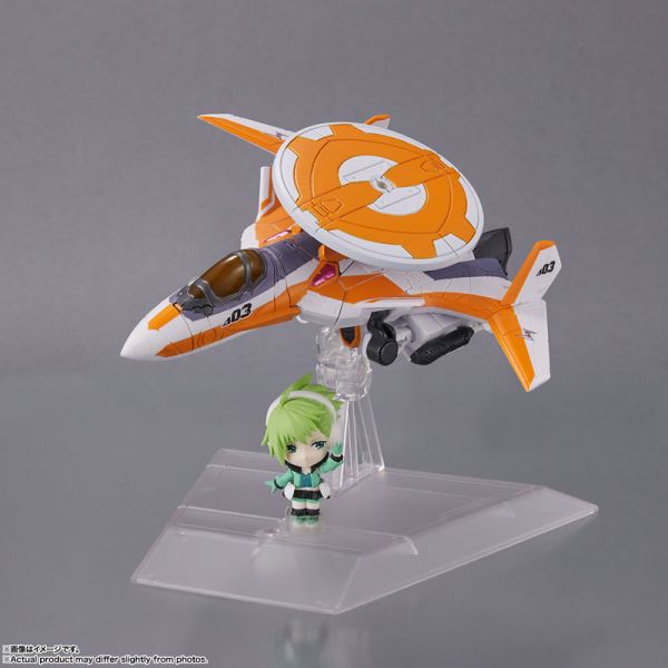 BANDAI TINY SESSION 超時空要塞Delta VF-31E 齊格菲 恰克機＆蕾娜 BANDAI TINY SESSION 超時空要塞Delta VF-31E 齊格菲 恰克機＆蕾娜