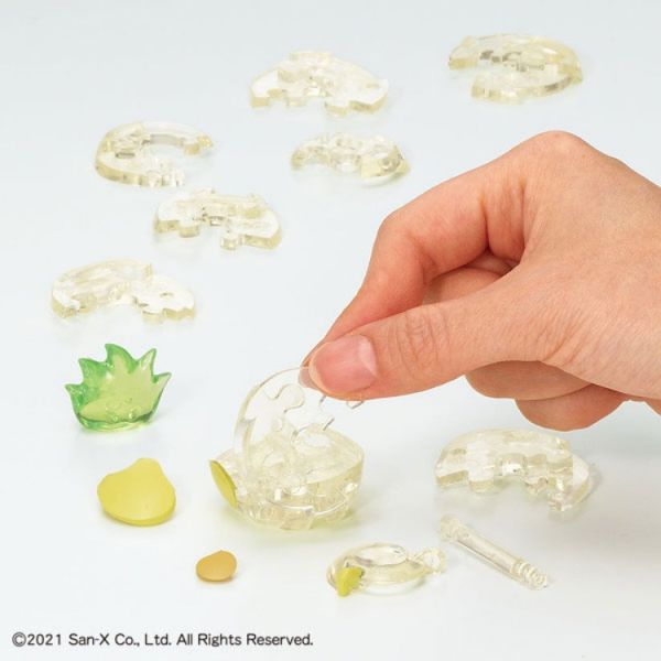 Beverly 透明立體拼圖 角落生物 貓咪&雜草*1000 Beverly 透明立體拼圖 角落生物 貓咪&雜草*1000