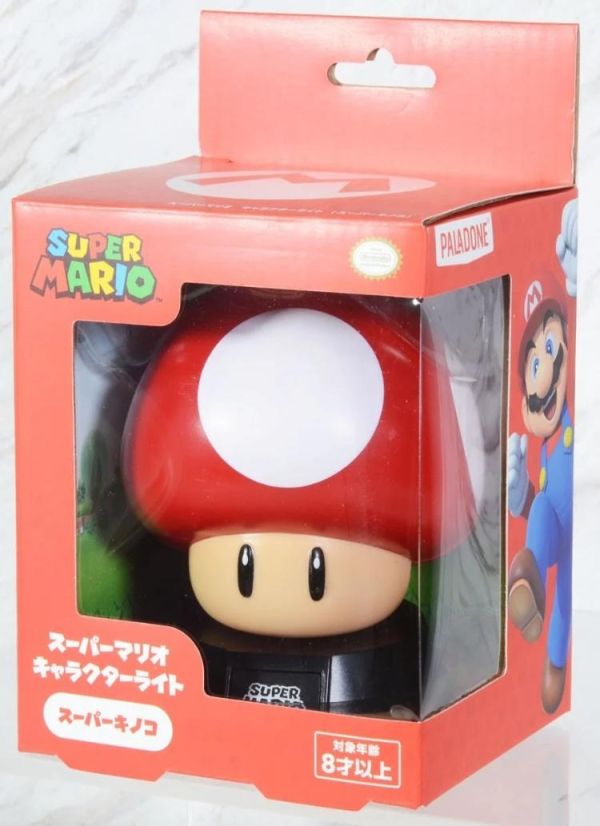 (預購) [再販] Nintendo 超級瑪利歐 小夜燈-超級蘑菇 20260423 [再販] Nintendo 超級瑪利歐 小夜燈-超級蘑菇