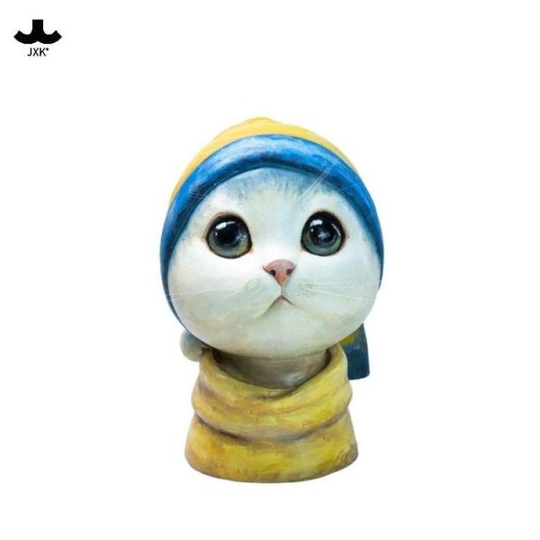 (預購) JXK 動物 戴珍珠耳環的貓 JXK330 20260319 JXK 動物 戴珍珠耳環的貓 JXK330