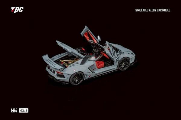 Rhino Mode × TPC 1/64 藍寶堅尼 Lamborghini LP720-4 戰鬥灰 Rhino Mode × TPC 1/64 藍寶堅尼 Lamborghini LP720-4 戰鬥灰