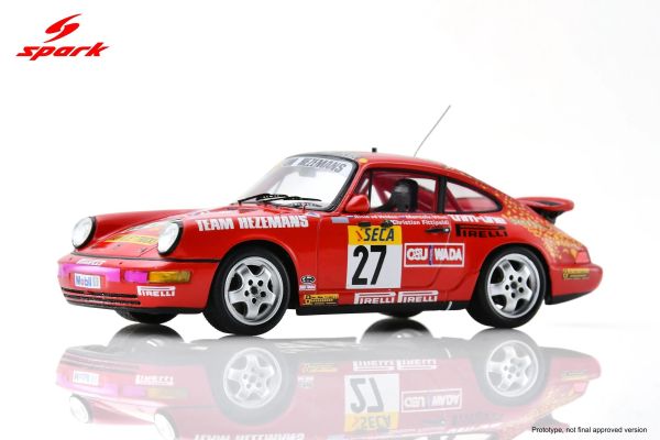 (預購) SPARK 1/43 保時捷 Porsche 964 Carrera 2 No.27 24H Spa 1991 20261109 SPARK 1/43 保時捷 Porsche 964 Carrera 2 No.27 24H Spa 1991