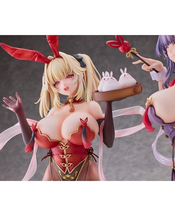 [18禁商品] BINDing 1/4 旗袍 兔女郎 Yuri & Stella PVC完成品 [18禁商品] BINDing 1/4 旗袍 兔女郎 Yuri & Stella PVC完成品