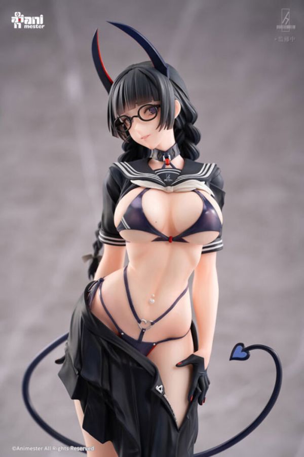 Animester 大漫匠 1/6  ばん！ 原創系列 魅魔 風紀委員‧澪奈 PVC完成品 Animester 大漫匠 1/6  ばん！ 原創系列 魅魔 風紀委員‧澪奈 PVC完成品