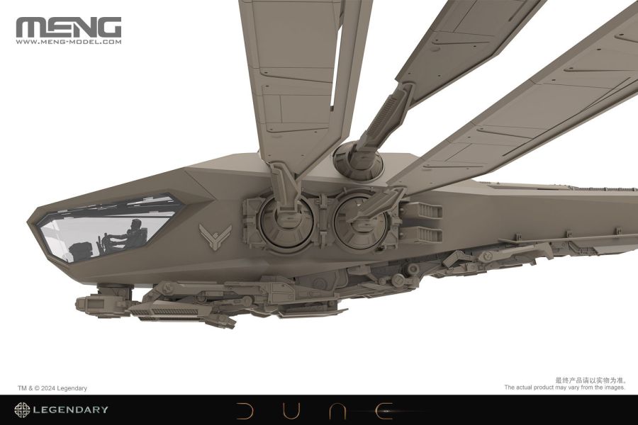 MENG 1/72 沙丘 Dune 亞崔迪家族 皇家撲翼機 DS-007 組裝模型 MENG 1/72 沙丘 Dune 亞崔迪家族 皇家撲翼機 DS-007 組裝模型