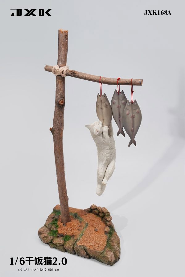 JXK 1/6 動物公仔 幹飯貓 2.0 A-D 分別販售 JXK 1/6 動物公仔 幹飯貓 2.0 A-D 分別販售