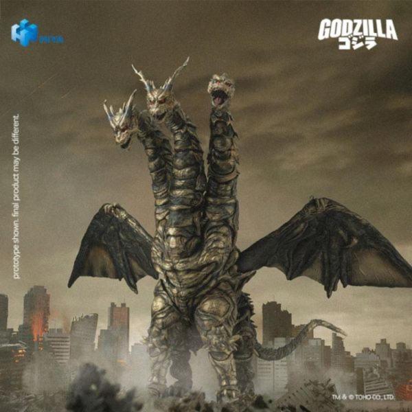 (預購) Hiya Toys E.B.S. 哥吉拉最後戰役 Monster X凱薩基多拉 可動完成品 EBG0290 20260617 Hiya Toys E.B.S. 哥吉拉最後戰役 Monster X凱薩基多拉 可動完成品 EBG0290