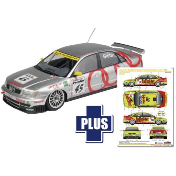 (預購) PLATZ 1/24 奧迪A4 Quattro 1996 BTCC冠軍 附Abt Sportsline車隊貼紙 PN24035SK 組裝模型 20260609 PLATZ 1/24 奧迪A4 Quattro 1996 BTCC冠軍 附Abt Sportsline車隊貼紙 PN24035SK 組裝模型