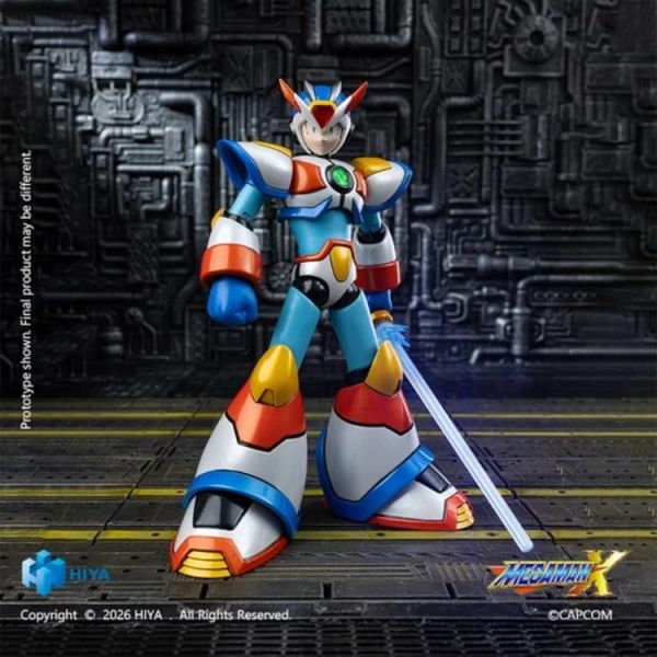 (預購) Hiya Toys E.B.S. 15cm 洛克人X 艾克斯 第三裝甲ver. 可動完成品 EBM0385 20260924 Hiya Toys E.B.S. 15cm 洛克人X 艾克斯 第三裝甲ver. 可動完成品 EBM0385