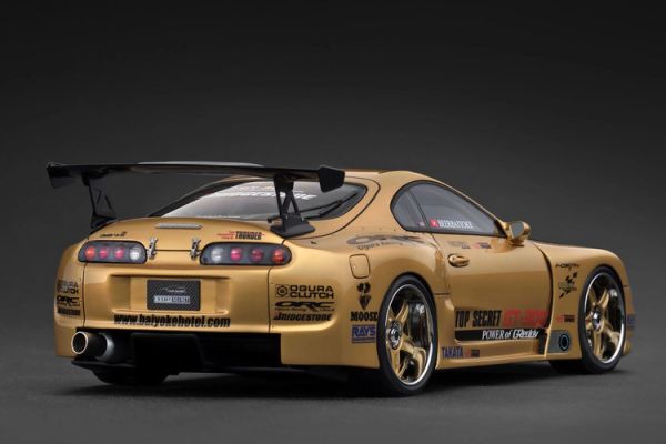 ignition model 1/18 豐田 TOP SECRET GT300 TOYOTA Supra (A80) Gold ignition model 1/18 豐田 TOP SECRET GT300 TOYOTA Supra (A80) Gold