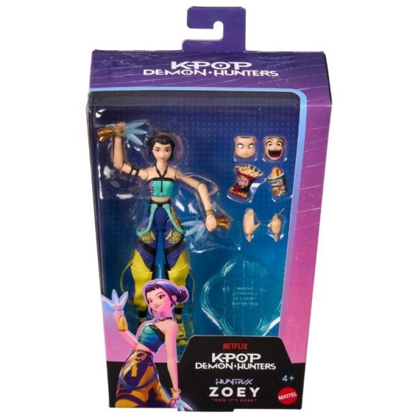 (預購) 限量2入組 Mattel KPOP 獵魔女團 佐伊 Zoey〈How It’s Done〉附隨機角色 2入 6.5吋 可動人偶 20260809 Mattel KPOP 獵魔女團 佐伊 Zoey〈How It’s Done〉附隨機角色 2入套組 可動完成品