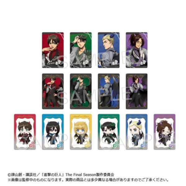 (預購) Tapioca 盲盒 進擊的巨人 惡魔ver. 透卡 全14種 一中盒7包入販售 20260917 Tapioca 盲盒 進擊的巨人 惡魔ver. 透卡 全14種 一中盒7包入販售