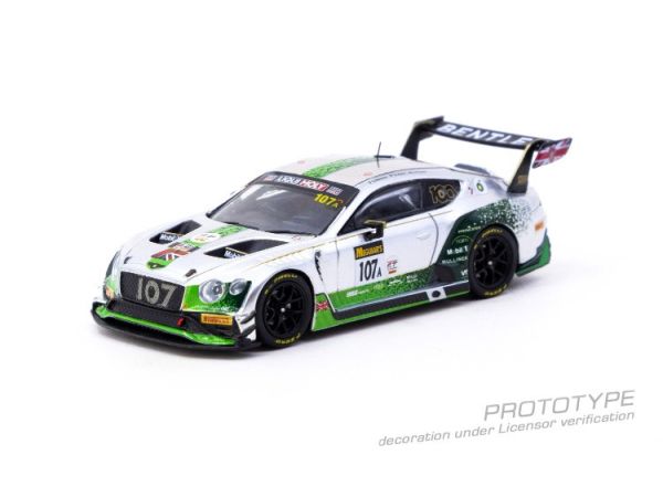 (預購) TARMAC WORKS 1/64 賓利 Bentley Continental GT3 Bathurst 12 Hour 耐久賽 2019 T64-030-19BA107 20251107 TARMAC WORKS 1/64 賓利 Bentley Continental GT3 Bathurst 12 Hour 耐久賽 2019 T64-030-19BA107