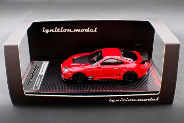 ignition model 1/64 豐田 Toyota Supra (JZA80) RZ Red 織戶學 IG3882 ignition model 1/64 豐田 Toyota Supra (JZA80) RZ Red 織戶學 IG3882