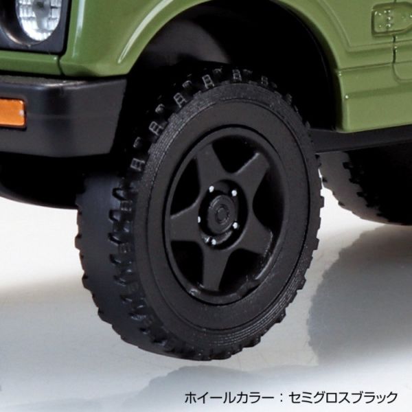 (預購) Aoshima 青島 樂Pla Snap Kit 18CU-OG Jimny JA11 客製輪 橄欖綠 組裝模型 20251104 Aoshima 青島 樂Pla Snap Kit 18CU-OG Jimny JA11 客製輪 橄欖綠 組裝模型