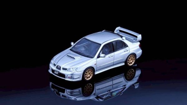 (預購) Furuya 1/64 速霸陸 Subaru Impreza WRX STi GD 銀色轎車版 (預購) Furuya 1/64 速霸陸 Subaru Impreza WRX STi GD 銀色轎車版